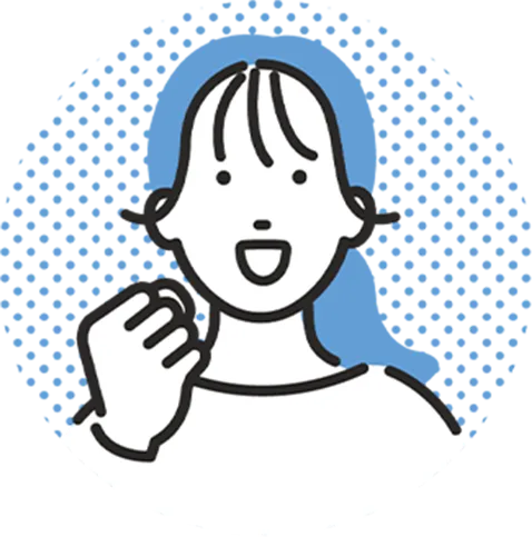 メガネをかけた男性のイラスト